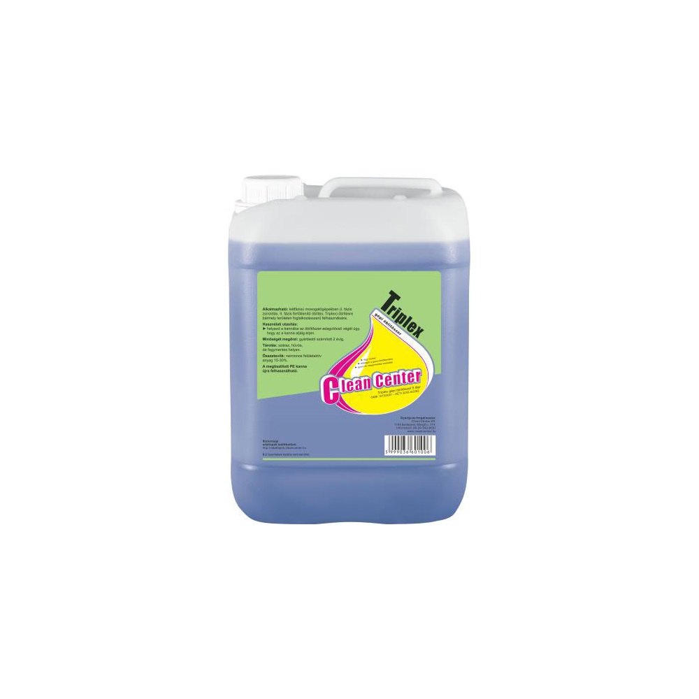 Öblítőszer 5 liter gépi Triplex_Clean Center