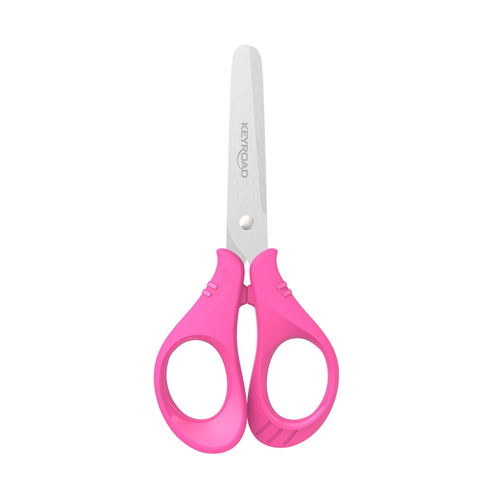 Olló 13 cm tompa fejű 20 db/display Keyroad Start vegyes színek - Image 5