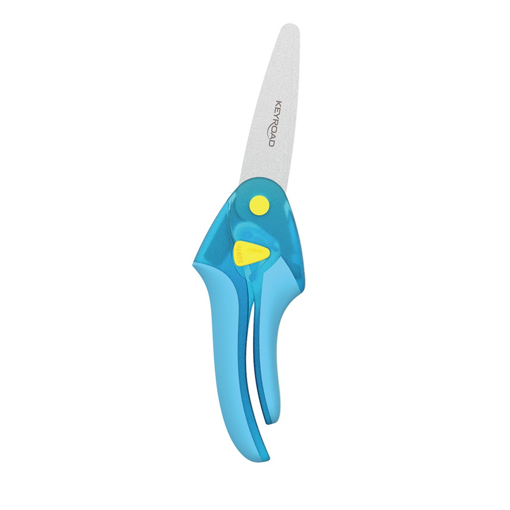 Olló 15 cm tompa fejű Keyroad Snip Snap vegyes színek - Image 3
