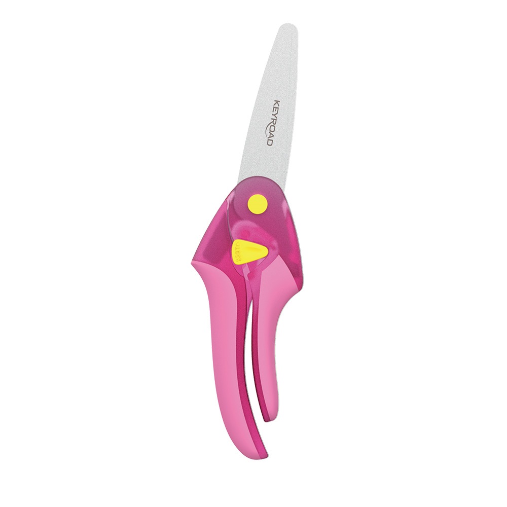 Olló 15 cm tompa fejű Keyroad Snip Snap vegyes színek - Image 4