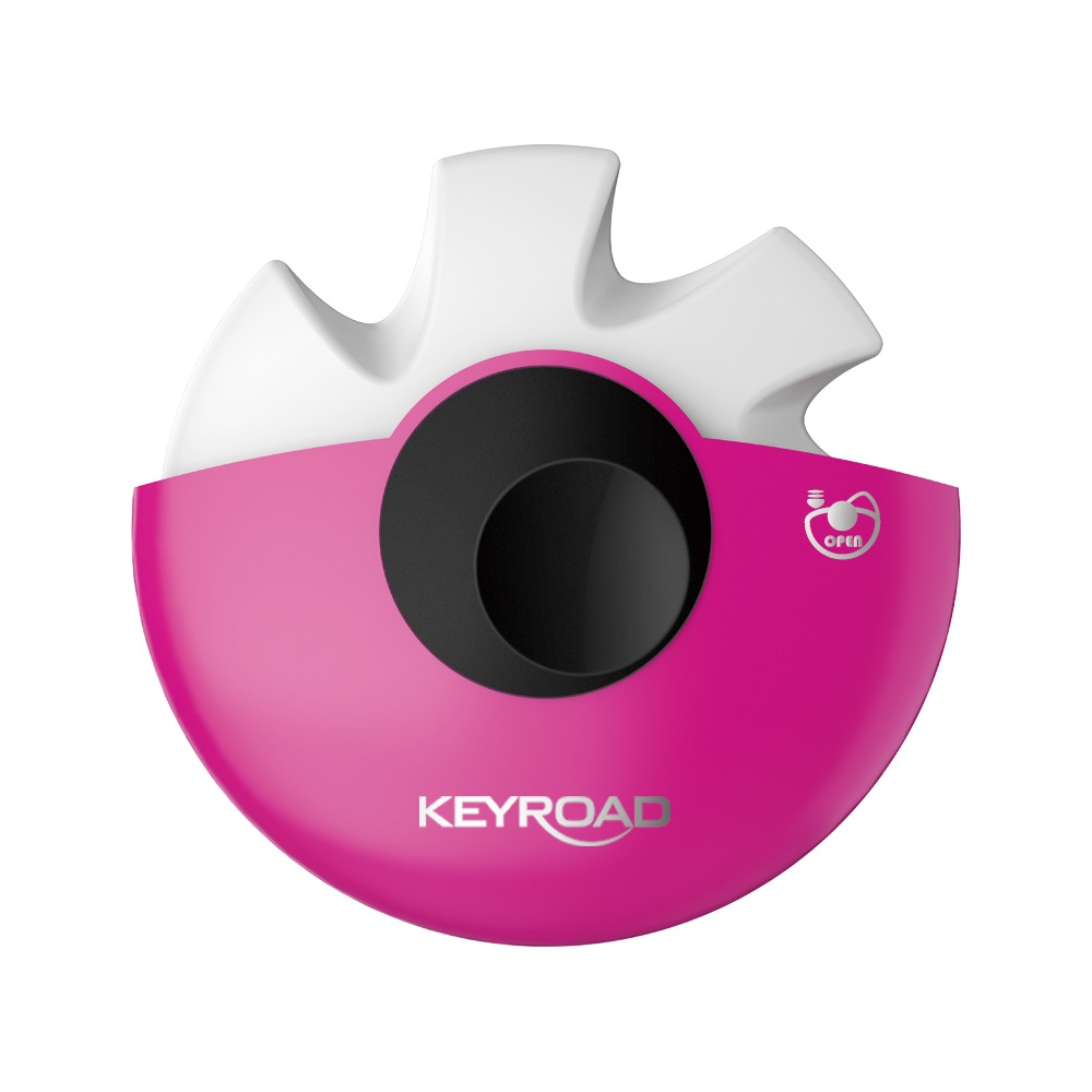 Radír, PVC mentes 24 db/display Keyroad Ufo Spinner vegyes színek - Image 5