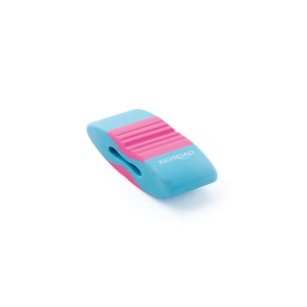 Radír, PVC mentes 2 db/bliszter Keyroad Elastic Touch vegyes színek - Image 3