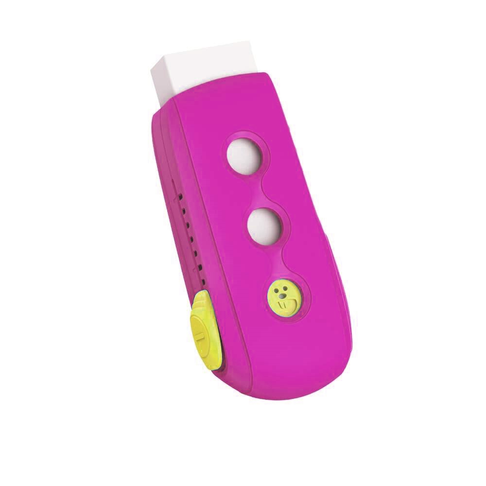 Radír, PVC mentes 2 db/bliszter Keyroad Smile Eraser vegyes színek - Image 5