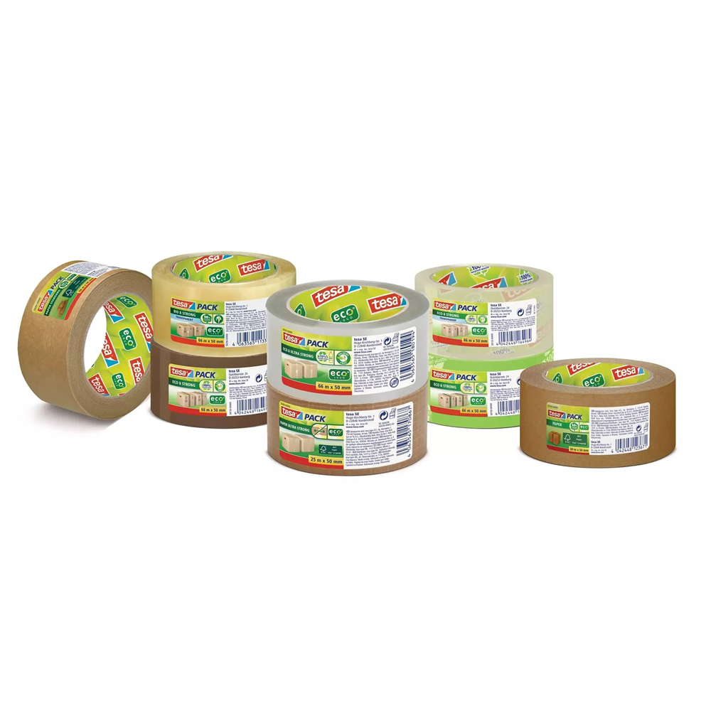 Ragasztószalag 50mmx66m Tesa Eco&Strong ecoLogo átlátszó - Image 4