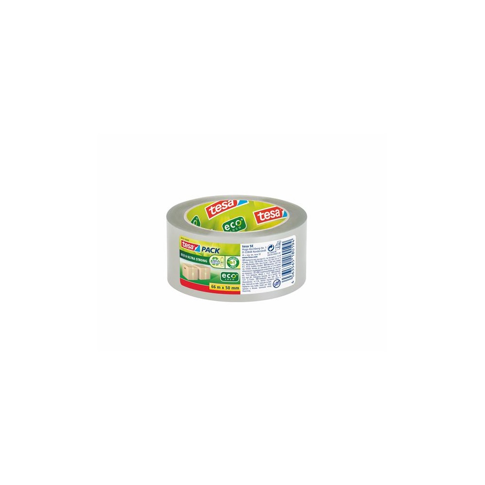 Ragasztószalag 50mmx66m Tesa Eco&Strong ecoLogo átlátszó - Image 3