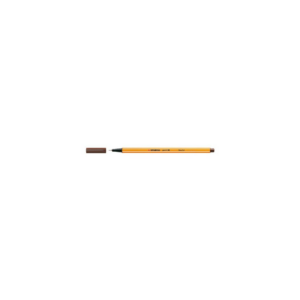 Rostirón, tűfilc 0,4mm, STABILO Point 88 barna