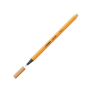 Rostirón, tűfilc 0,4mm, STABILO Point 88 okkersárga