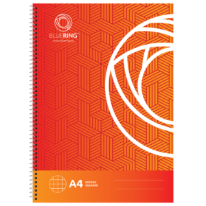Spirálfüzet A4, 70lap Bluering® kockás