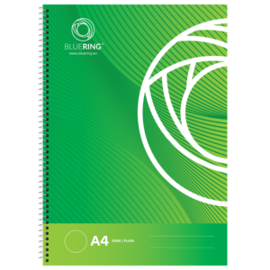 Spirálfüzet A4, 70lap, Bluering® sima