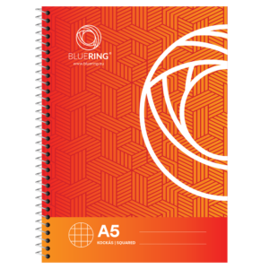 Spirálfüzet A5, 70lap Bluering® kockás