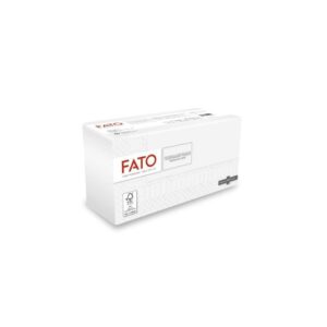 Szalvéta 2 rétegű 1/8 hajtás lapméret 38 x 38 cm 50 lap/cs Fato Smart Table fehér_82740002