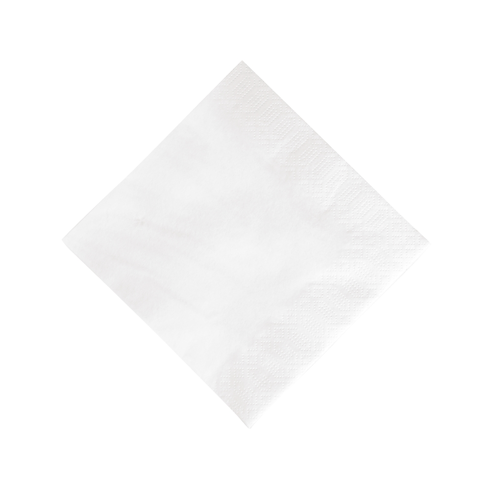 Szalvéta 2 rétegű 1/4 hajtás 32 x 33 cm 125 lap/csomag fehér Peppy - Image 3