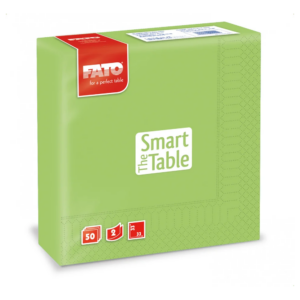 Szalvéta 2 rétegű 33 x 33 cm 50 lap/cs Fato Smart Table zöldalma_82623200