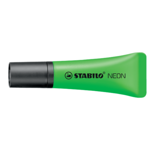 Szövegkiemelő 2-5mm, Stabilo Neon 72/33 zöld