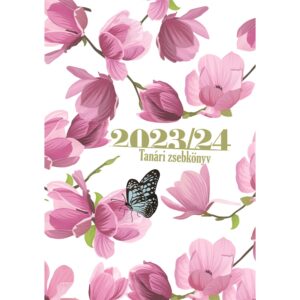 Tanári határidőnapló A5, műbőr 150mmx210mm, fehér lapokkal (magnolia) 2024/2025 Realsystem