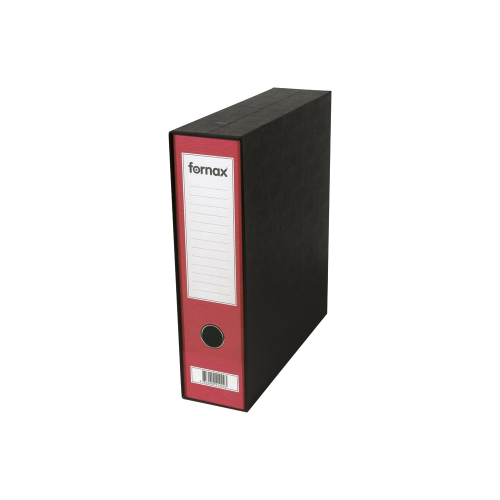 Tokos iratrendező A4, 8cm, Fornax Prestige piros - Image 3