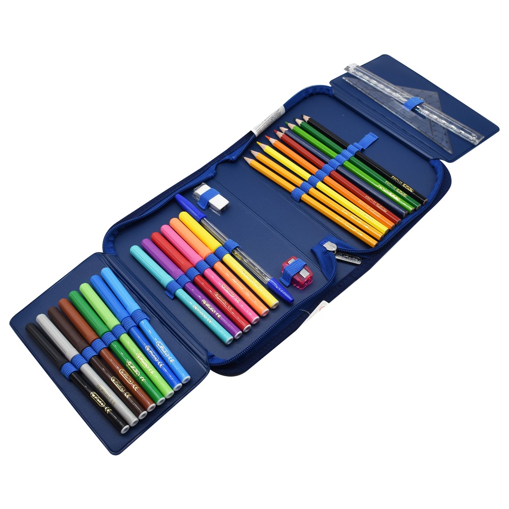 Tolltartó, töltött, kihajtható, szögletes, fiús, Herlitz, cápás - Image 3
