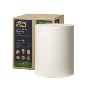 Ipari törlő tekercses nagyteljesítményű kombi 106 m/tek 1 tek/doboz W1/W2/W3 TORK_530137 fehér