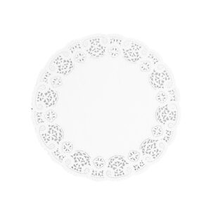 Tortacsipke kerek átmérő: 28 cm 100 db/csomag fehér