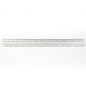 Vonalzó 30cm, alumínium Bluering®