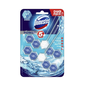 WC illatosító 2 x 55 g  Power5 Domestos Ocean
