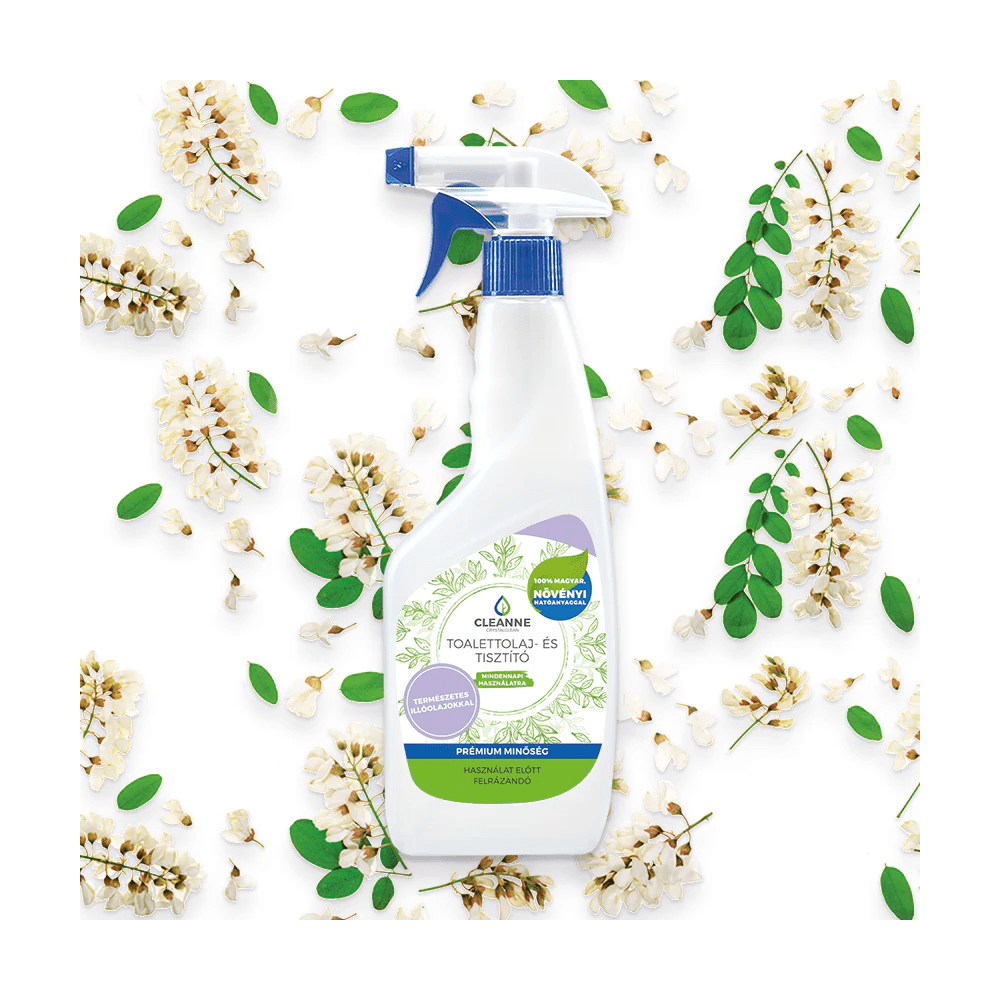 WC illatosító olaj szórófejes 500 ml Cleanne_Környezetbarát Akác - Image 3