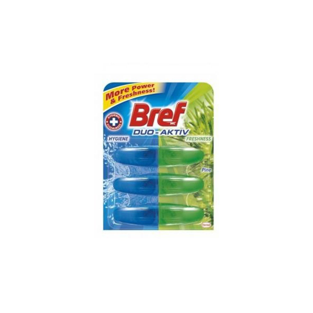 WC illatosító utántöltő 3 x 50 ml Bref Duo Aktiv Pine