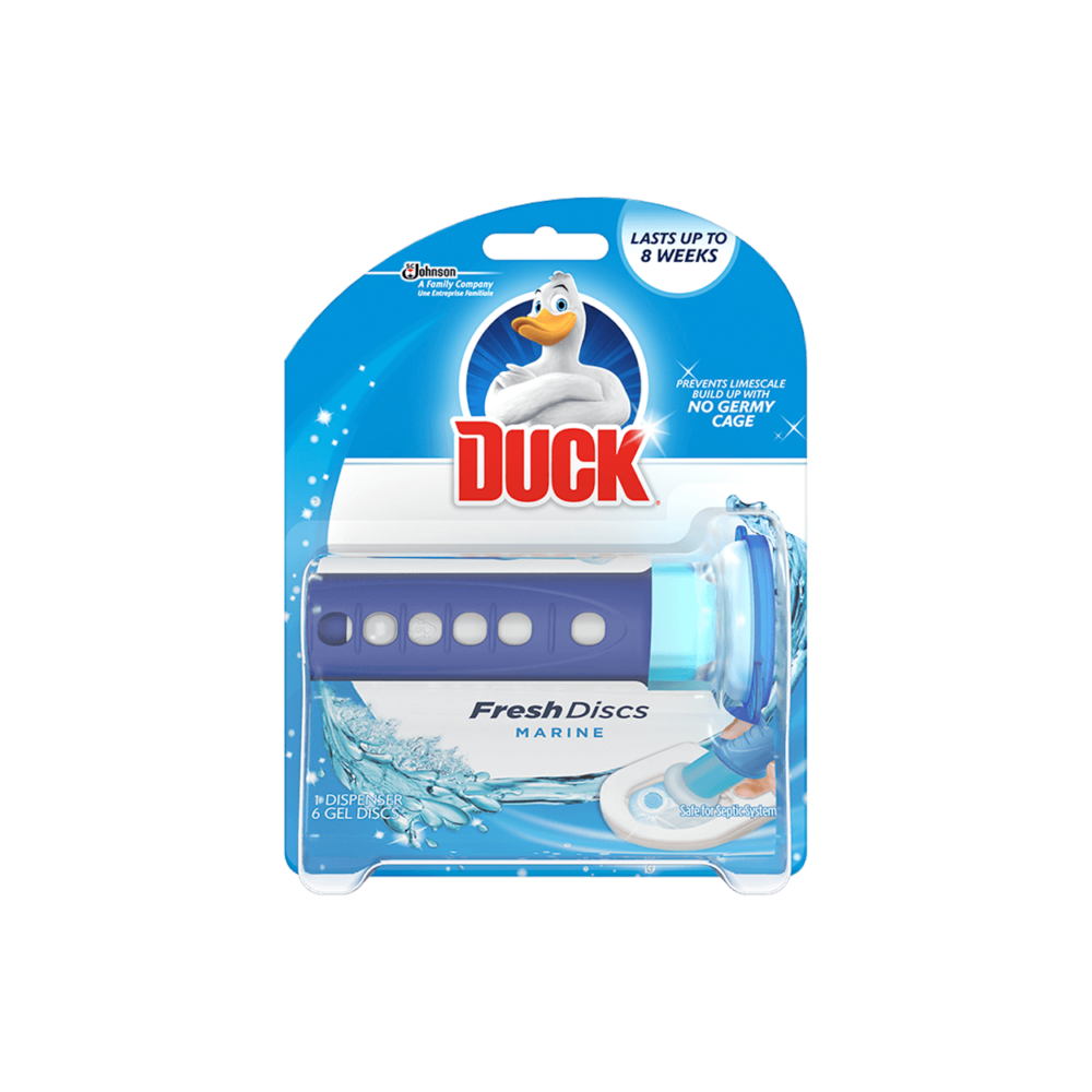 WC öbíltő korong zselés 36 ml Fresh Discs Duck® Marine