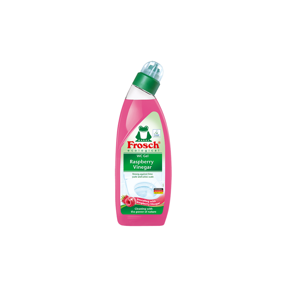 WC tisztító gél 750 ml Frosch Málnaecettel